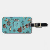 Nautisch Turquoise Blue Ocean Diving Bagagelabel (Voorkant horizontaal)