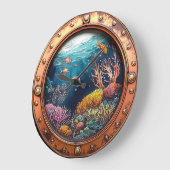 Nautisch venster Deep Zee Radiance Onderwater Kora Grote Klok (Hoek)