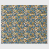 Nautisch verpakkingspapier cadeaupapier (Vlak)