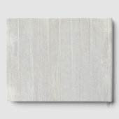 Nautisch verweerd hout gepersonaliseerde bruiloft gastenboek (Achterkant)