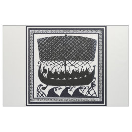 Nautisch Viking Ontwerpersstof Stof