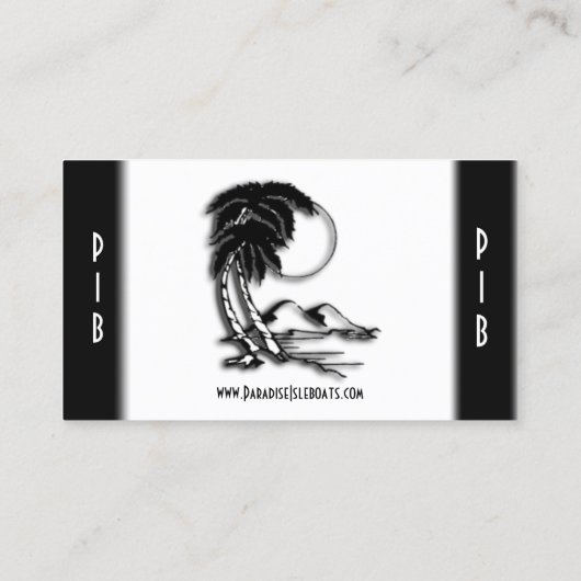 Nautisch Visitekaartje (Achterkant)