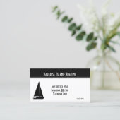 Nautisch Visitekaartje (Staand voorkant)