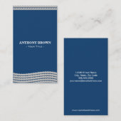 Nautisch Visitekaartje (Voorkant / Achterkant)