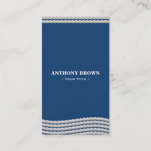 Nautisch Visitekaartje (Voorkant)