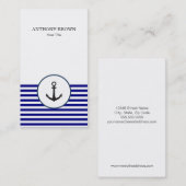 Nautisch Visitekaartje (Voorkant / Achterkant)