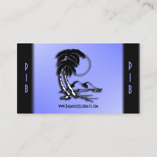 Nautisch Visitekaartje (Achterkant)