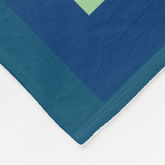 Nautisch vlaggenalfabet fleece deken (Hoek)