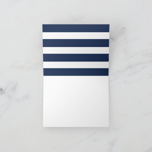 Nautisch | Vouwbare bedankkaart (Binnen)