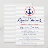 Nautisch Vrijgezellenfeest Kaart (Voorkant / Achterkant)