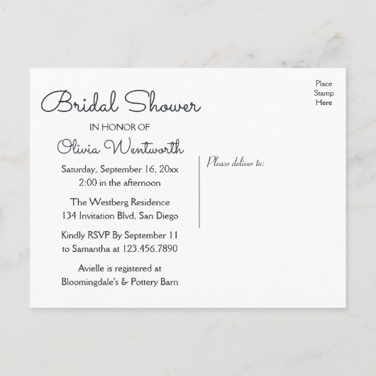 Nautisch Vrijgezellenfeest Lighthouse Beach Zomer Uitnodiging Briefkaart (Achterkant)