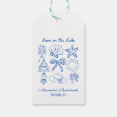 Nautisch vrijgezellenweekend cadeaulabel (Achterkant)
