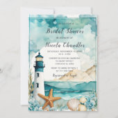 Nautisch vuurtoren Vrijgezellenfeest Kaart (Voorkant)