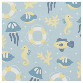 Nautisch waterontwerp stof (Close Up)