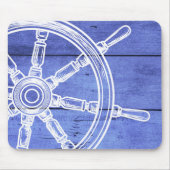 Nautisch wiel muismat (Voorkant)
