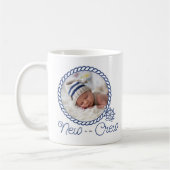 Nautisch wiel Nieuw bij de aankondiging van de geb Koffiemok (Links)