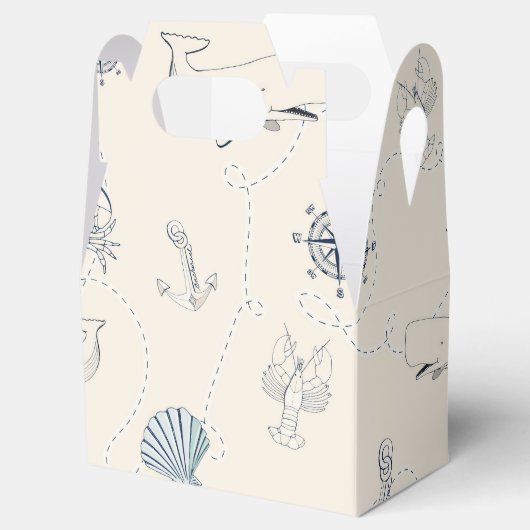 Nautisch Zee Bedankdoosjes (Geopend)