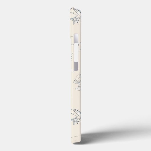 Nautisch Zee Case-Mate iPhone Case (Achterkant / Links)