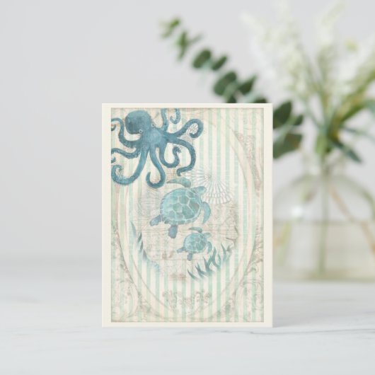 Nautisch Zee creaties Briefkaart (Staand voorkant)