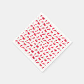 Nautisch Zee Dierenpatroonkreeft Servet (Hoek)