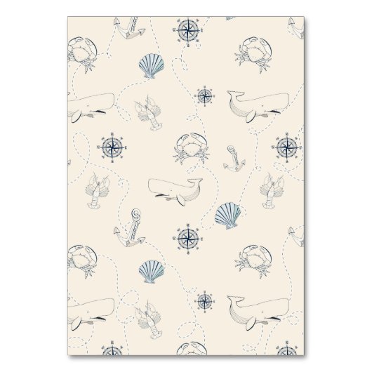 Nautisch Zee Kaart (Achterkant)