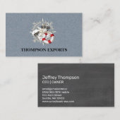 Nautisch | Zee Marine | Scheepvaart Visitekaartje (Voorkant / Achterkant)