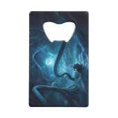 Nautisch Zee Ocean Kraken Vissen Boat Creditkaart Flessenopener (Voorkant)