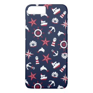 Nautisch Zee Patroon Case-Mate iPhone Case
