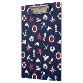 Nautisch Zee Patroon Klembord (Links)