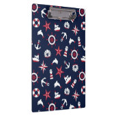 Nautisch Zee Patroon Klembord (Rechts)