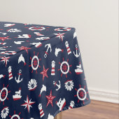 Nautisch Zee Patroon Tafelkleed (Voorbeeld)