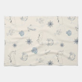 Nautisch Zee Theedoek (Horizontaal)