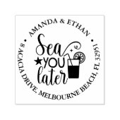 Nautisch Zee u later thema Zelfinktende Stempel (Design)