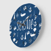 Nautisch zeeoppervlak grote klok (Hoek)