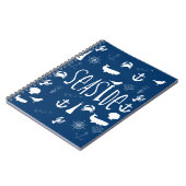 Nautisch zeeoppervlak notitieboek (Linkerzijde)