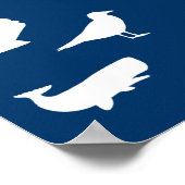 Nautisch zeeoppervlak poster (Hoek)