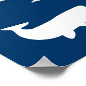 Nautisch zeeoppervlak poster (Hoek)