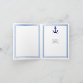 Nautisch zeilen of zeilers bruiloft (Binnen)