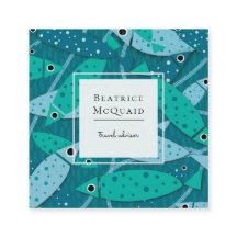 Nautisch Zwemvissen Reizen Visitekaartje