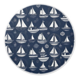 Nautische Aangepaste Keramische knop