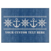 Nautische aangepaste snijborden snijplank (Voorkant)