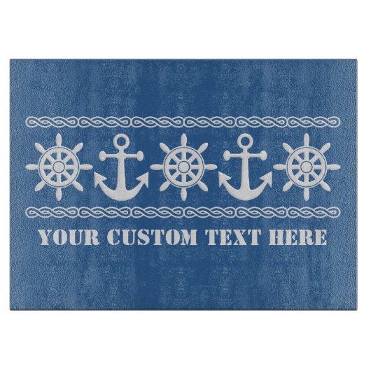 Nautische aangepaste snijborden snijplank (Voorkant)