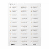 Nautische Adresetiketten Etiket (Full Sheet)