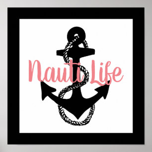 nautische ANCHOR + NAUTI LIFE Poster