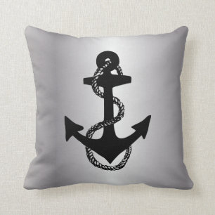nautische ANCHOR + ROPE  Kussen