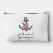 nautische anker badmeisjes weekend etui (Achterkant)