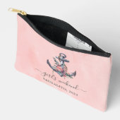 nautische anker badmeisjes weekend etui (Open)