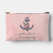 nautische anker badmeisjes weekend etui (Voorkant)