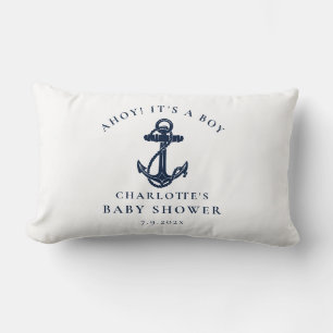 Nautische Anker Beach Boy Baby shower Kussen