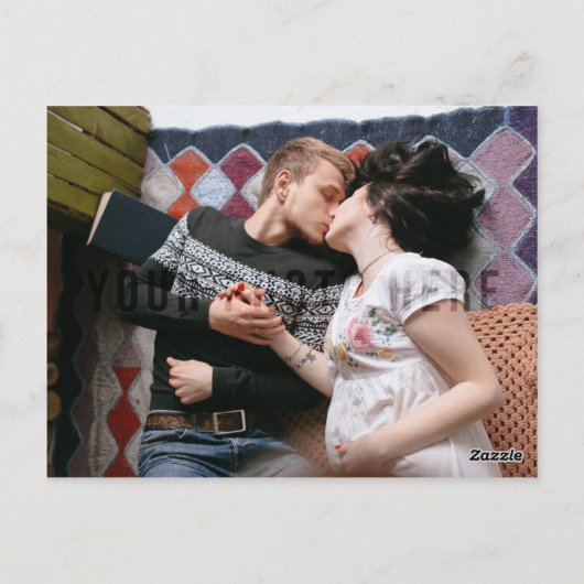 nautische anker bloemenbaby meisje douche dank u briefkaart (Achterkant)